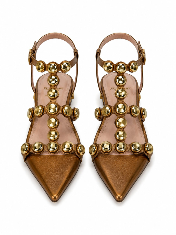 SAND COURO BRONZE/TIRAS PEITO PE C/ASDOR